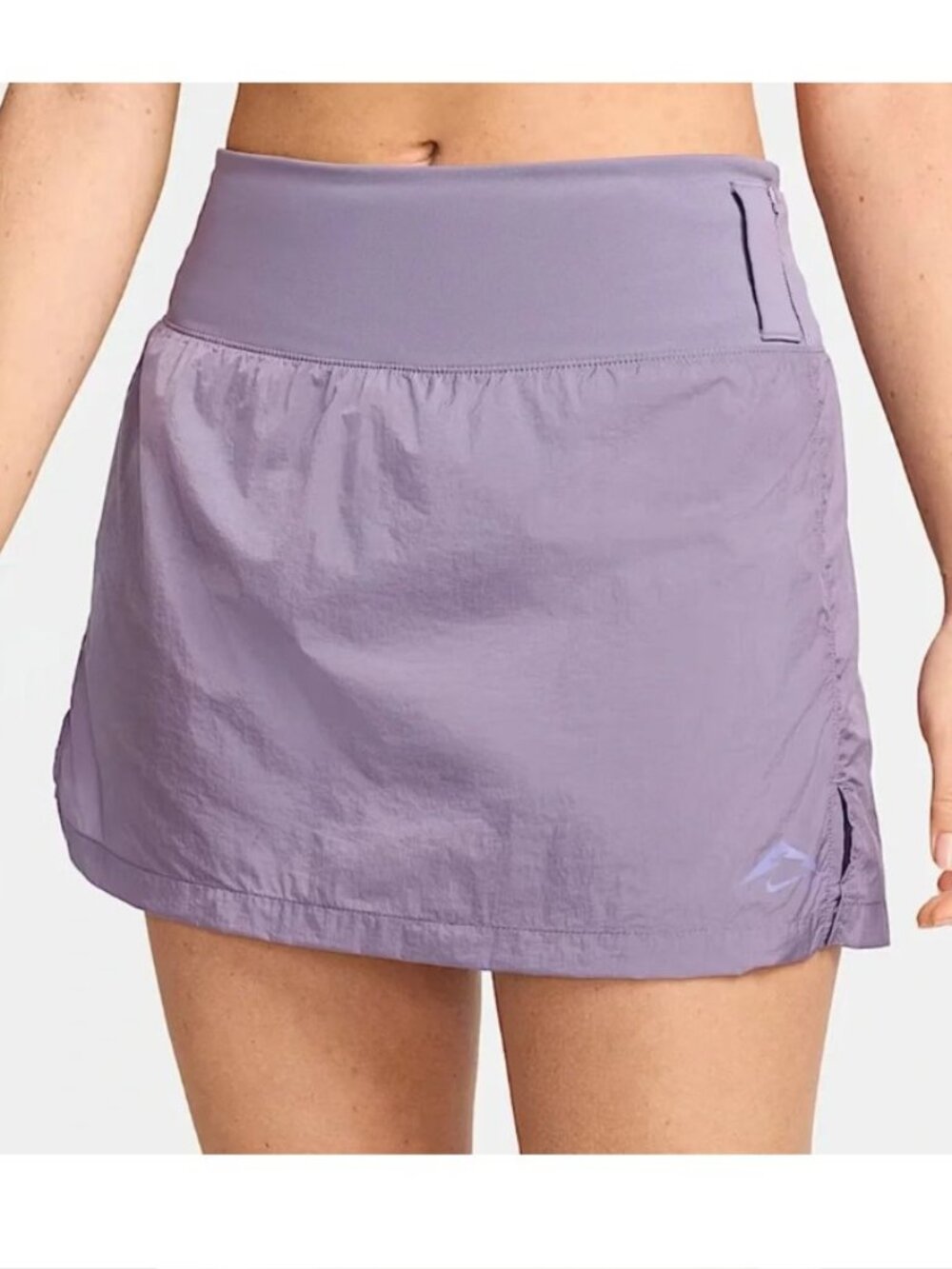 Nike Trail Repel Running Skort Women's Small Mid-Rise 5" Light Purple Tenniscore